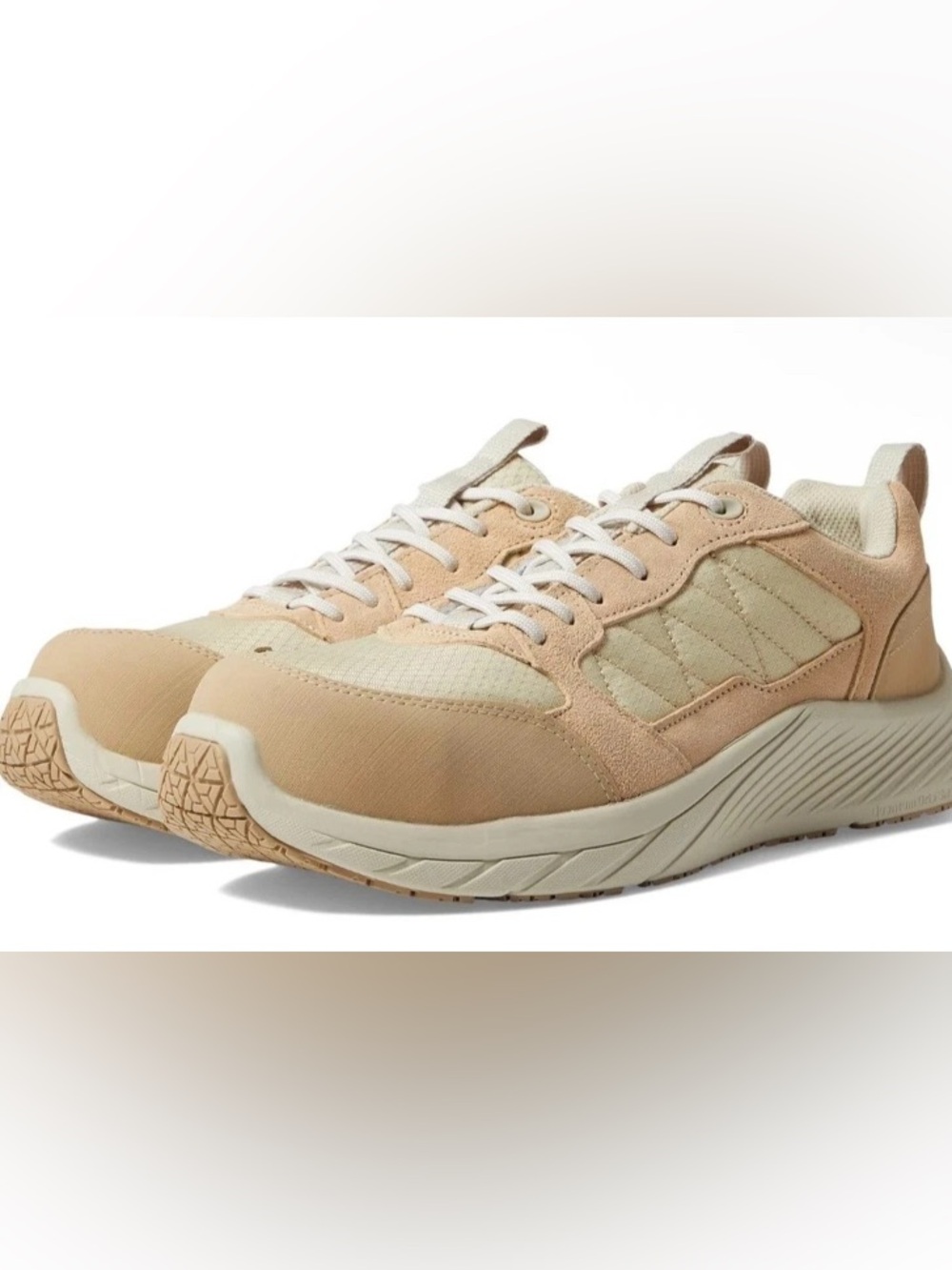 Merrell Alpine Sneaker Carbon Fiber Work Shoe Men’s 10 Tan Composite Toe